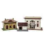 Lionel MTH and Gilbert American Large-scale Railroad Buildings, for 0 Gauge or larger, including