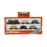 A Märklin /Primex H0 Gauge 3-rail Special Edition Tanker Train Pack, including DB blue Bo-Bo