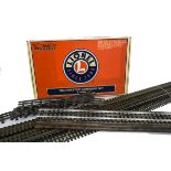 Two Boxes of 0 Gauge 3-rail Track by Various Makers, including a circle (16 pcs) MTH 72” track, VG-