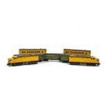 Lionel American 0 Gauge/027 3-rail Diesel Locomotives and Coaching Stock, comprising powered and