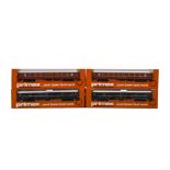 Märklin /Primex H0 Gauge 3-rail Coaching Stock, of traditional tinplate construction, comprising two