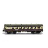 A Darstaed -style 0 Gauge 3-rail Tinplate DR Mitropa ‘Rheingold’ Coach, ref 806-073, a 1st class