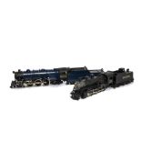Two Unboxed H0 Gauge Steam Locomotives and Tenders, comprising a possibly limited edition Olympia