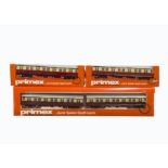 A Märklin /Primex H0 Gauge 3-rail ‘East Berlin’ U-bahn 2-car Train and 2 Additional Coaches, the 2-