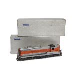 Three Tenshodo H0 Gauge Diesel ‘Switcher’ Diesel Locomotives, comprising NYC type GP-35 Bo-Bo no