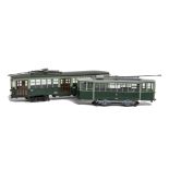 Two Limited Edition H0 Gauge Milan Trams by Elfer, comprising 2-axle car no 644, with destinations