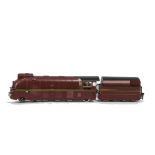 A Hehr (Märklin Reproduction) Continental 0 Gauge 3-rail Streamlined German 4-6-2 Locomotive and