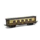 An 0 Gauge 3-rail ‘CIWL’ (Wagons-Lits) Tinprinted Pullman Car by JEP, in CIWL brown and cream