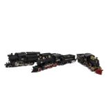 Cast-body Old-time American H0 Gauge Steam Locomotives by Aristo-craft (New-One Models) comprising