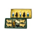 Hornby/Dinky 0 Gauge Shepherd Set and Hotel/Train Staff Set, including set 5 Train and Hotel