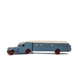 A BC (Le Rapide-style Reproduction) Continental 0 Gauge 3-rail ‘Michelin’ Railcar, in light blue