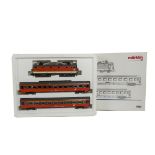 A Modern Märklin H0 Gauge 3-rail Austrian Train Pack ref 2843, set issued to mark 150 years of