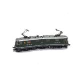 A HAG H0 Gauge 3-rail Swiss Re6/6 Electric Locomotive, ref 200, a 3-rail AC version (in