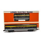 Lionel American 0 Gauge 3-rail Chesapeake & Ohio “Aluminum” Coaching Stock, with ribbed sides, in