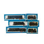 Airfix 00 Gauge Locomotives and Tenders, 54153 0-4-2 Tank, BR (2) and GWR (1), 54100 AIA AIA BR blue