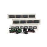 RoCo and other makers 009 Gauge Locomotives and Rolling stock, Roco black 0-6-0 No 9 ‘Eagle’,