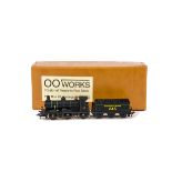 00 Works 00 Gauge Wainwright 0-6-0 Locomotive and Tender, Southern black No 245, in original box, E,