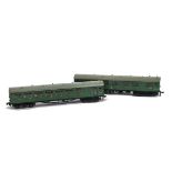 Hornby-Dublo 00 Gauge 3-Rail 3235 EMU Electric Motor Coach, together with 4150 EMU Trailer Car, both