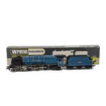 Wrenn 00 Gauge W2229 BR blue ‘City of Glasgow’, No 46242, in original box unstamped, F, paint