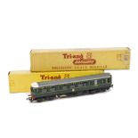 Tri-ang TT Gauge Diesel Railcar 3-Car set, T190 Power Car, T136 Trailer Car and T137 Centre Car, all