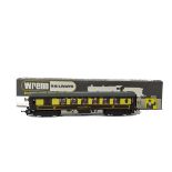 Wrenn 00 Gauge W3007 Non Powered Brighton Belle Motor Coach, Car No 91 in chocolate and cream, in