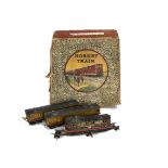 A Hornby 0 Gauge Clockwork Metropolitan Train Set, equipped for ‘Control’ operation, the