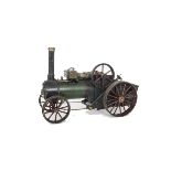 A Scratchbuilt approx. ¾” Scale Live Steam Spirit-fired Freelance Traction Engine, with engraved