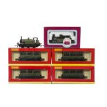 Hornby (China) and Dapol 00 Gauge 0-6-0 ‘Terrier’ Locomotives and 4-wheel SR Coaches, Hornby,