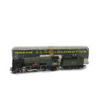 Wrenn 00 Gauge 2235 BR green West Country Class ‘Barnstaple’, no 34005, in early original box, G,