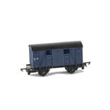 Tri-ang TT Gauge Continental CT573 SNCF Cattle Wagon, in blue, unboxed, VG-E