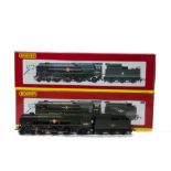 Hornby (China) 00 Gauge Merchant Navy Class Re-Built Locomotives and Tenders, R2204 35020 ‘Bibby