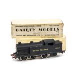 A Gaiety Models 00 Gauge Pannier Tank, in black with British Railways on both tanks No 46917, in