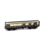 00 Gauge kitbuilt IKB Models GWR single compartment Clerestory bogie TPO Mail Coach, circa 1890s