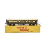 Tri-ang TT Gauge T185 Pullman Kitchen Car ‘Falcon’, in an incorrect TT box, G-VG