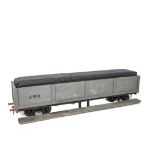 A 3½” Gauge Bogie Ground-level Driving Trolley, in the form of a GWR open wagon, probably 2-