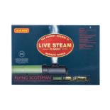 Hornby 00 Gauge Live Steam R2566 ‘Flying Scotsman with two Tenders’, comprising unused Locomotive