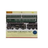 Hornby 00 Gauge R2815 Southern Suburban 1957 Train Pack, comprising BR blackcSchools Class ‘