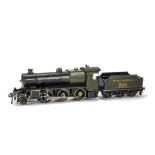 A Bassett-Lowke 0 Gauge Live Steam Spirit-fired Southern Railway ‘Mogul’ 2-6-0 Locomotive and