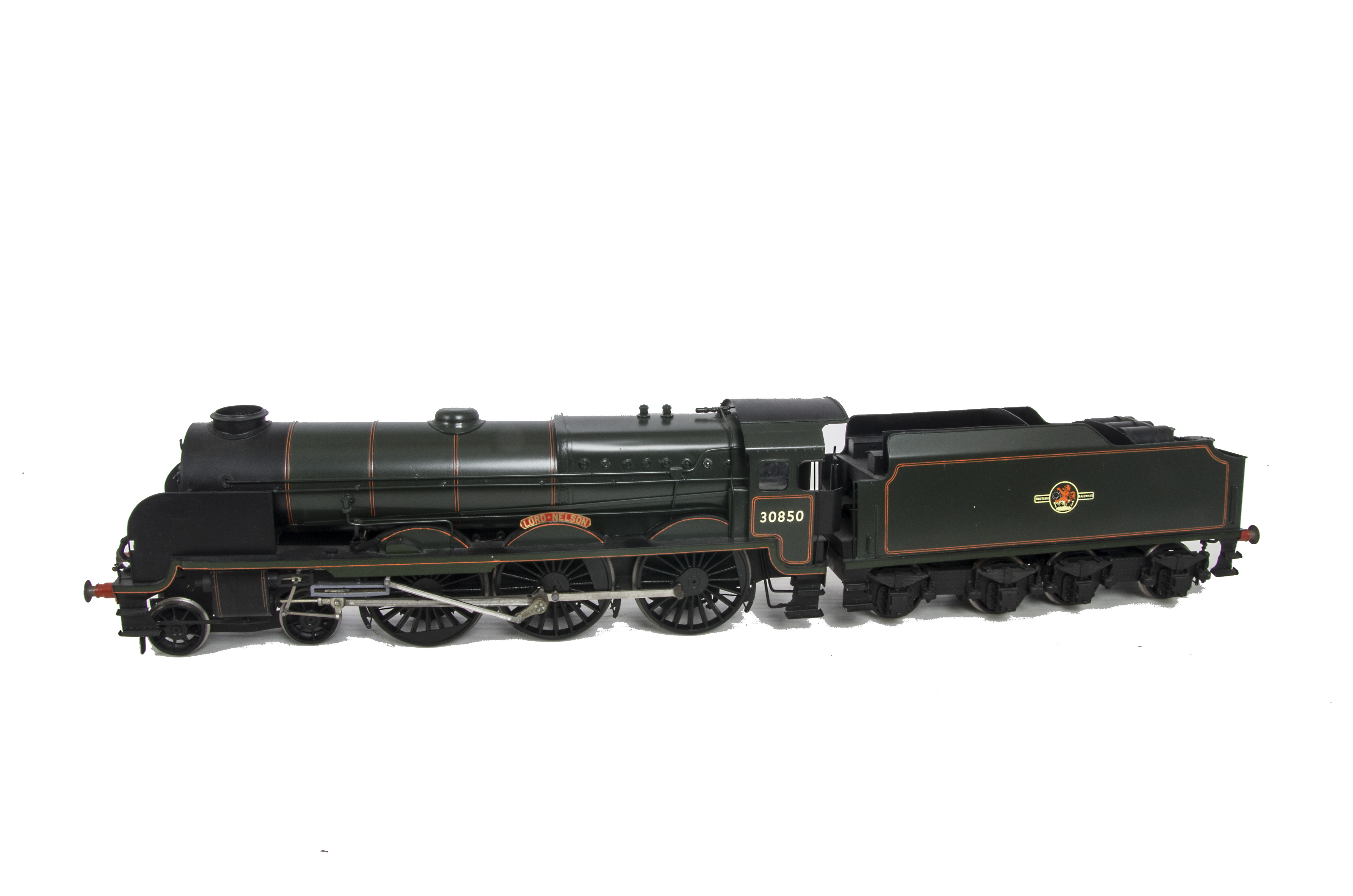 A Finescale Gauge I 2-rail Electric Scratchbuilt ‘Lord Nelson’ Locomotive and Tender by Mike