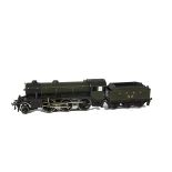 A Bassett-Lowke 0 Gauge Converted 3-rail/stud contact LNER ‘Mogul’ 2-6-0 Locomotive and Tender, with