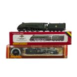 Hornby (China and Margate) 00 Gauge Class A4 BR green Locomotives and Tenders, Margate, two R350 ‘