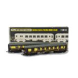 Wrenn 00 Gauge W3006/7 BR chocolate and cream 2-Car Pullman Set, comprising 3052 Car No 90 and