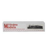 Unbuilt Millholme Models 00 Gauge L & Y 4-6-0 Dreadnought Locomotive and Tender kit, in original