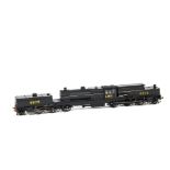 Heljan 00 Gauge 266202 Beyer Garratt, in LMS black No 4978 lightly weathered, in original box, E,