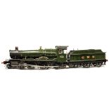 A 5” Gauge GWR Coal-fired Live Steam 4-6-0 Locomotive and Tender No 7802 ‘Bradley Manor’, loosely-
