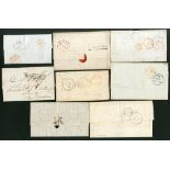 Antigua Early Letters and Handstamps 1826 entire to Scotland with Liverpool Ship Letter handstamp o