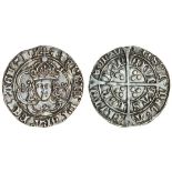 Henry VII (1485-1509), Groat, type IIIC, 2.95g, m.m. lis issuant from rose/crowned leopard’s head,