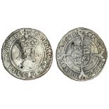 Cast copy of Henry VII Testoon, ‘Septim’ type, 5.74g, m.m. lis, crowned bust right, rev. shield on