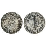 Cast copy of Henry VII Testoon, ‘Septim’ type, 5.53g, m.m. lis, crowned bust right, rev. shield on