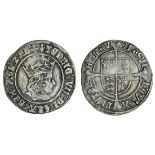 Henry VII (1485-1509), regular issue, Groat, 2.98g, m.m. pheon/cross crosslet, henric vii di gra re